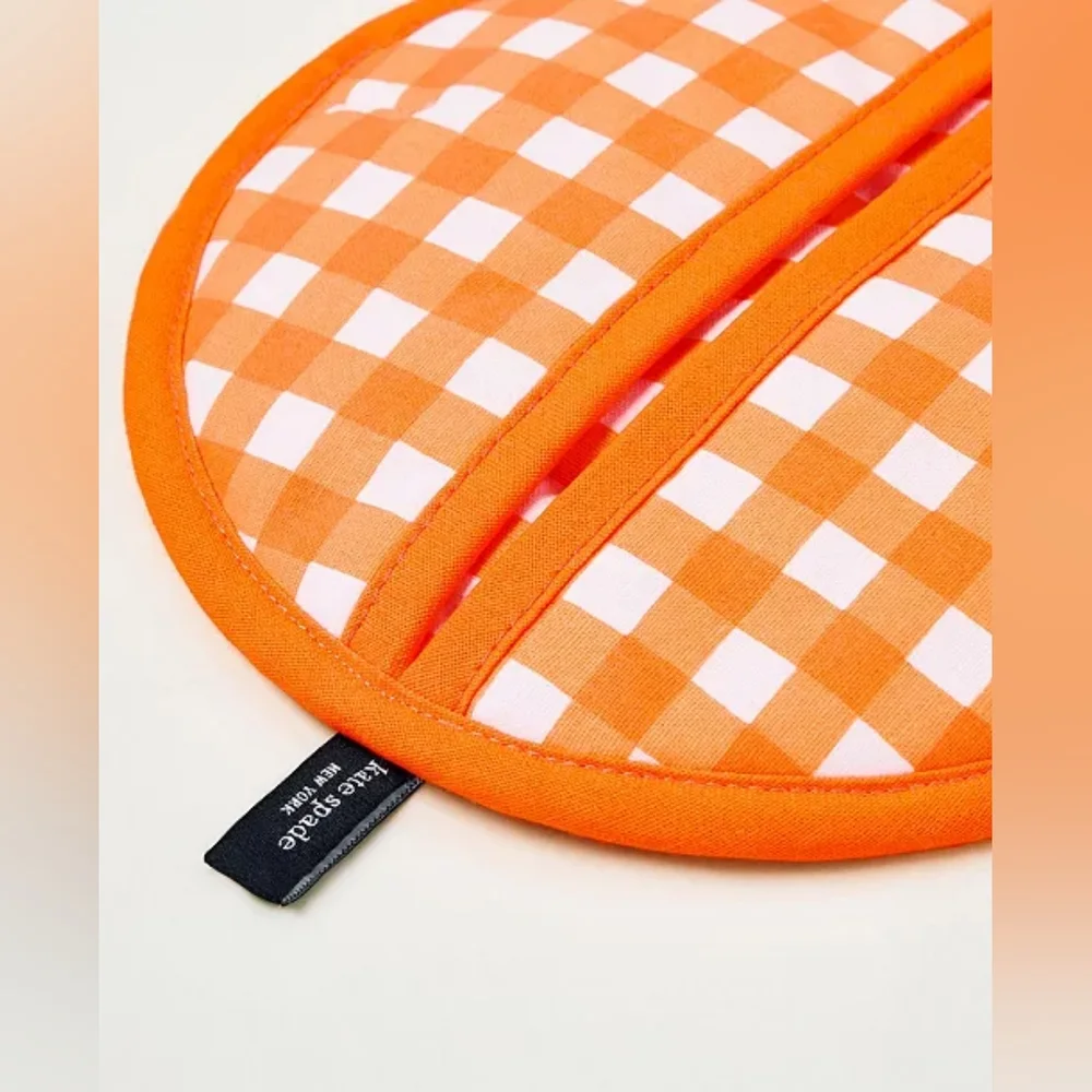 NWT Kate Spade Orange Squeeze The Day Potholder 2-pack